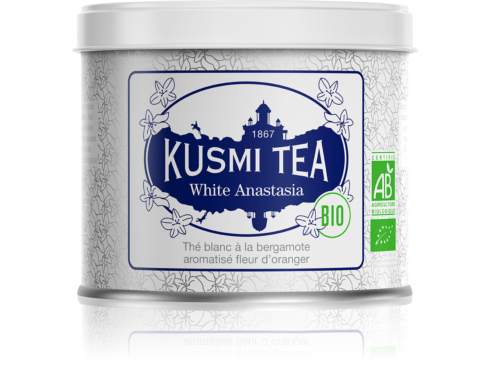 KUSMI TEA White Anastasia bio  Thé Blanc Kusmi Tea