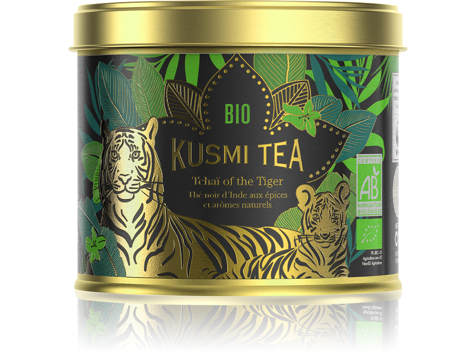 KUSMI TEA Tchaï of the Tiger Bio  Thé noir  Kusmi Tea