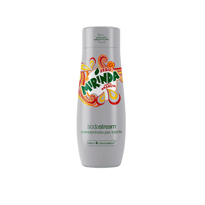 SODASTREAM Concentrato per la preparazione di bevande dissetanti gassate al gusto Mirinda Zero CONC. MIRINDA ZERO 440 ML, 0,63 kg