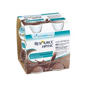 Nestle Resource Hp/Hc Cacao 4X200 ml