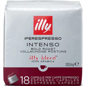 Illy 108 Capsule Tostatura Intenso compatibili con sistema Iperespresso