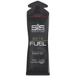 Sis Beta Fuel strawb & lime - gel energetico Black/Red 60 ml