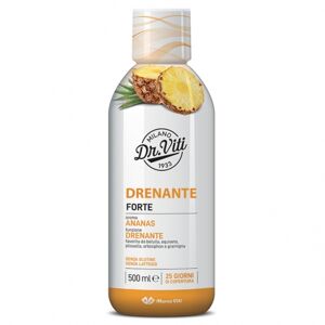 Marco Viti Farmaceutici Spa Drenante Forte 500ml Gusto Ananas - Integratore Detox Naturale