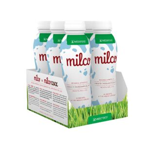 Piam Farmaceutici Spa Milco 1 Bevanda Aproteica 6 Bottiglie da 200 ml - Ideale per diete a basso tenore proteico