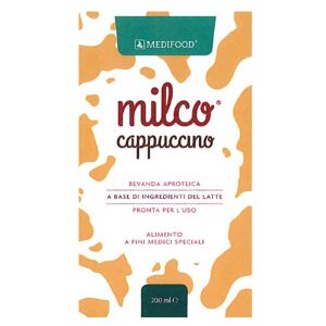 Piam Farmaceutici Spa Milco Bevanda Cappucc.6x200ml