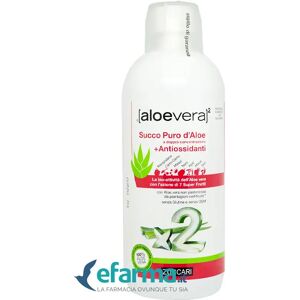 ALOEVERA2 Zuccari Succo + Antiossidanti Integratore 1 Lt