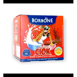 CAFFE BORBONE Ciok Al Latte Nescafé Dolce Gusto 16 Caps