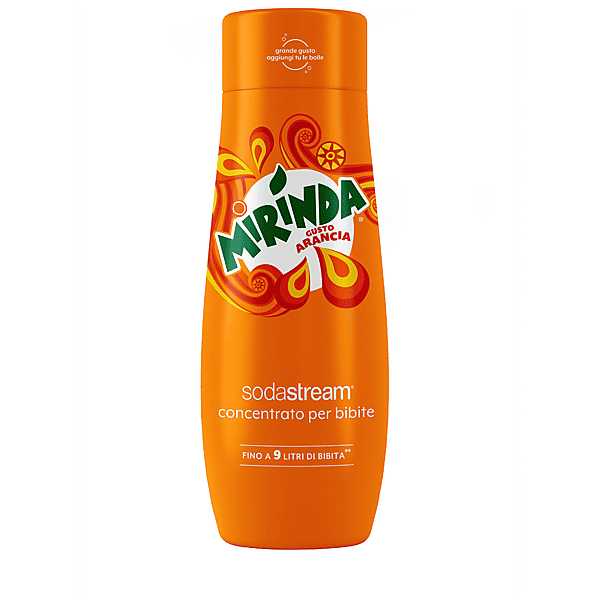 sodastream concentrato per la preparazione di bevande dissetanti gassate al gusto mirinda conc. mirinda 440 ml, 0,63 kg