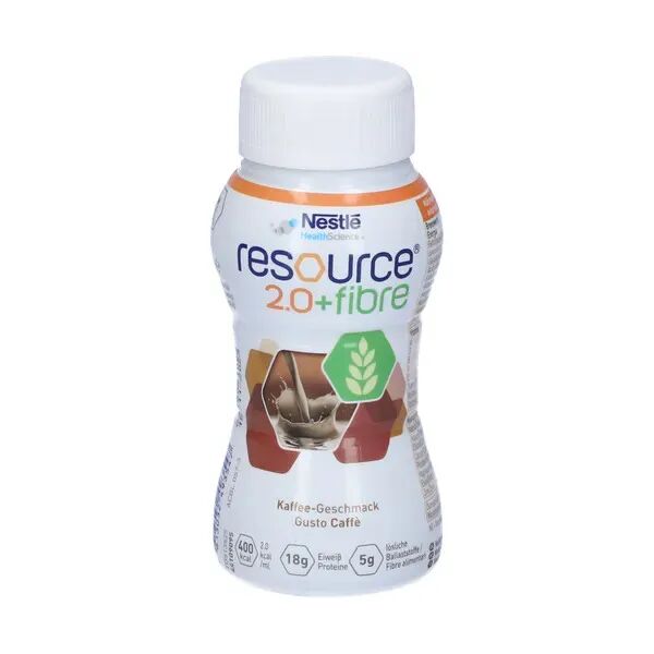 resource 2.0+fibre caffè bevanda con fibre 200 ml