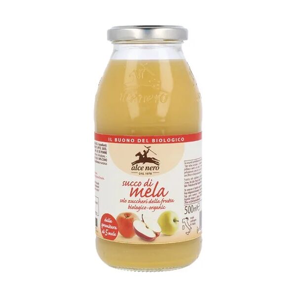 alce nero succo di mela biologico 500 ml