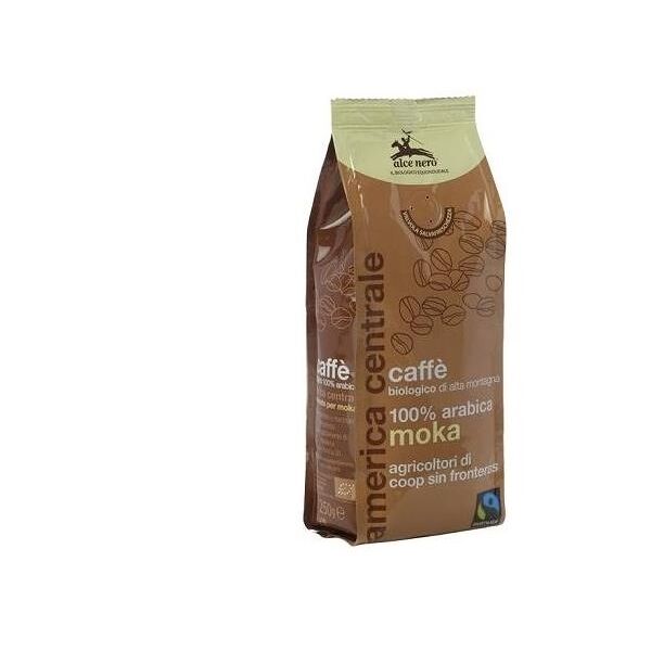 alce nero caffe'100% arabica bio moka f