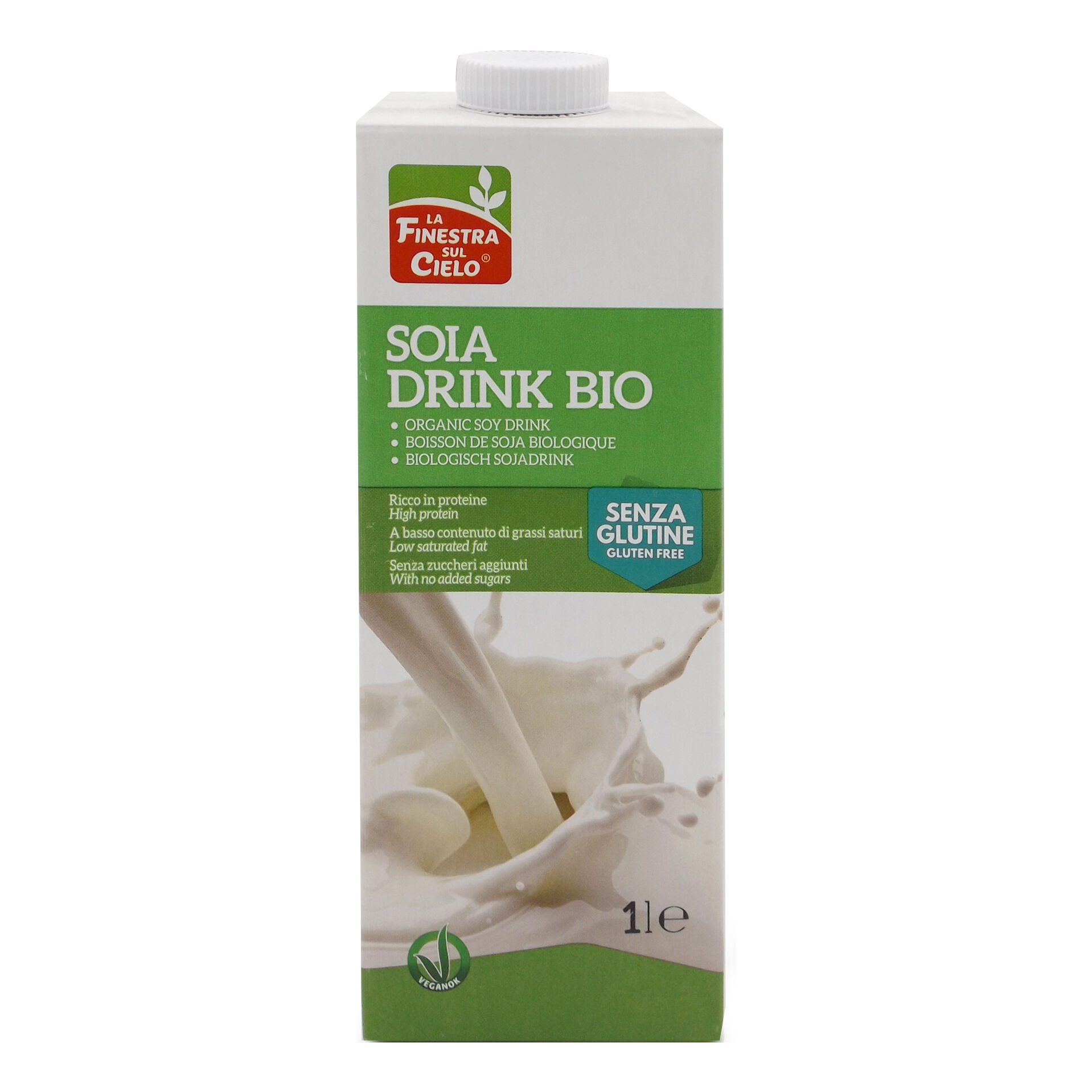 Biotobio Srl Fsc Bev.Soia Drink S/g Bio 1lt