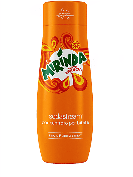 SODASTREAM Concentrato per la preparazione di bevande dissetanti gassate al gusto Mirinda CONC. MIRINDA 440 ML, 0,63 kg