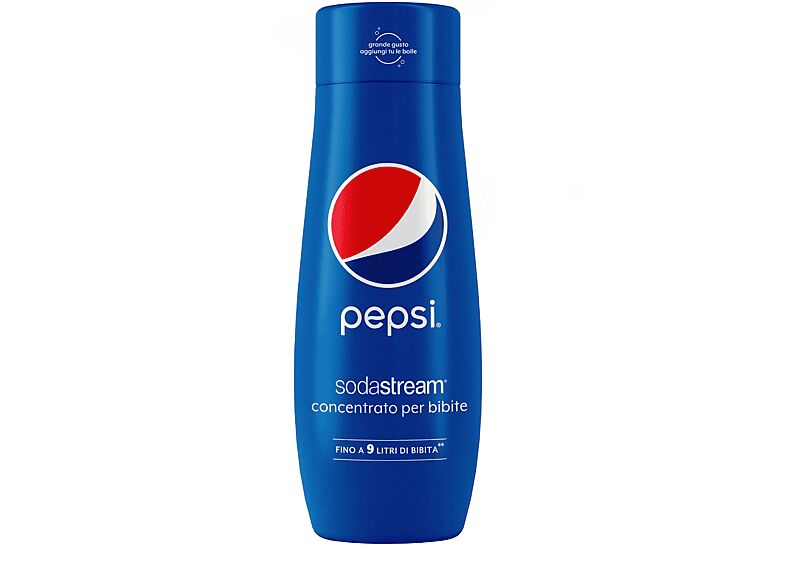 SODASTREAM Concentrato per la preparazione di bevande dissetanti gassate al gusto Pepsi CONC. PEPSI 440 ML, 0,63 kg