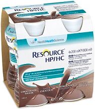 Nestle Resource Hp/Hc Cacao 4X200 ml