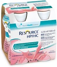 Nestle Resource Hp/Hc Fragola 4X200 ml