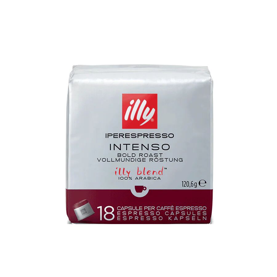 Illy 108 Capsule Tostatura Intenso compatibili con sistema Iperespresso