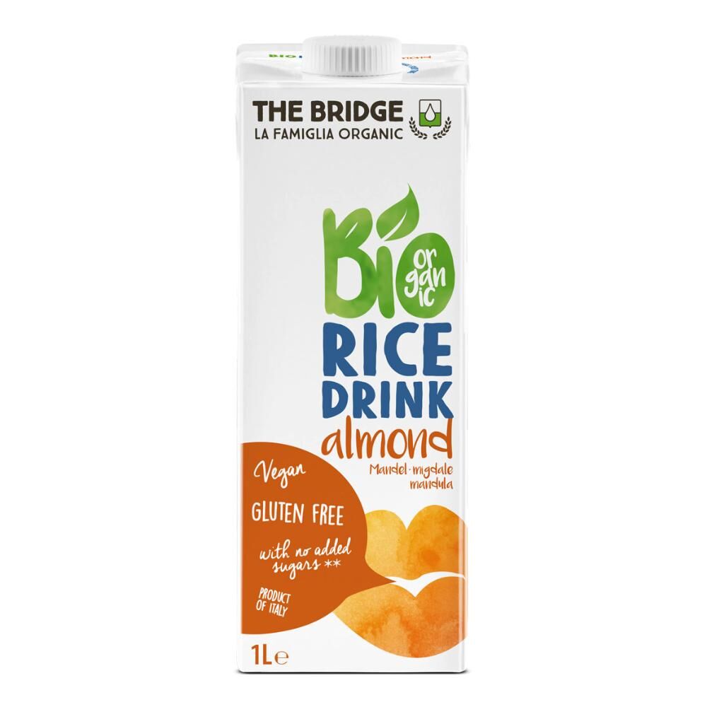 The Bridge Srl Bio Rice Drink Mandorla 1000ml
