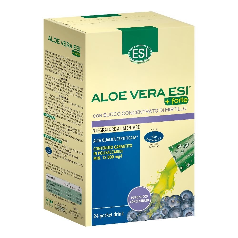 Esi Srl Aloe Vera Succo+ft Mirt 24pock