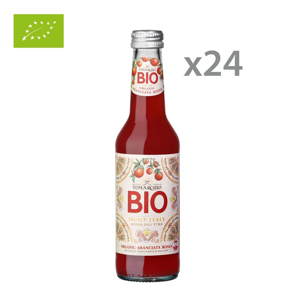 Tomarchio 6 Cluster da 4 bottiglie - Arancia Rossa BIO 275 ml