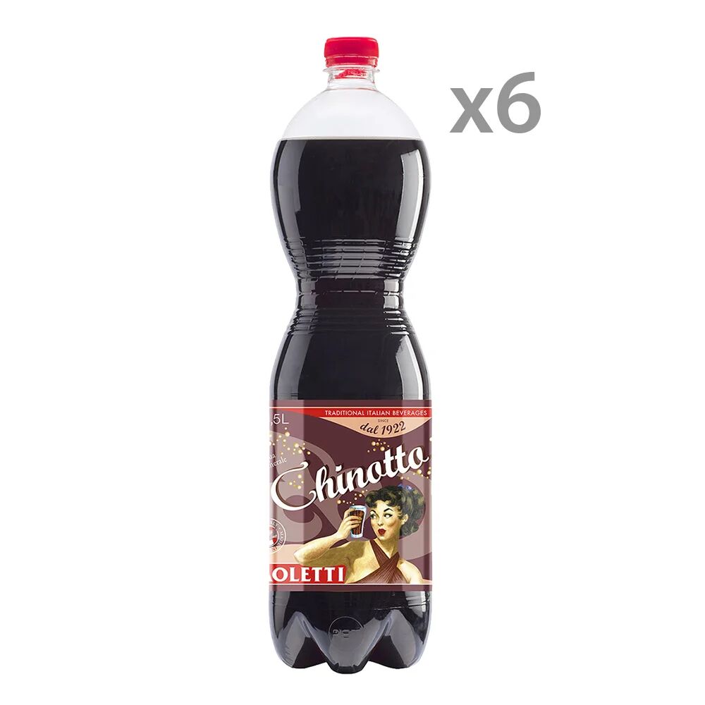 Paoletti 6 bottiglie PET - Chinotto 1,5 lt