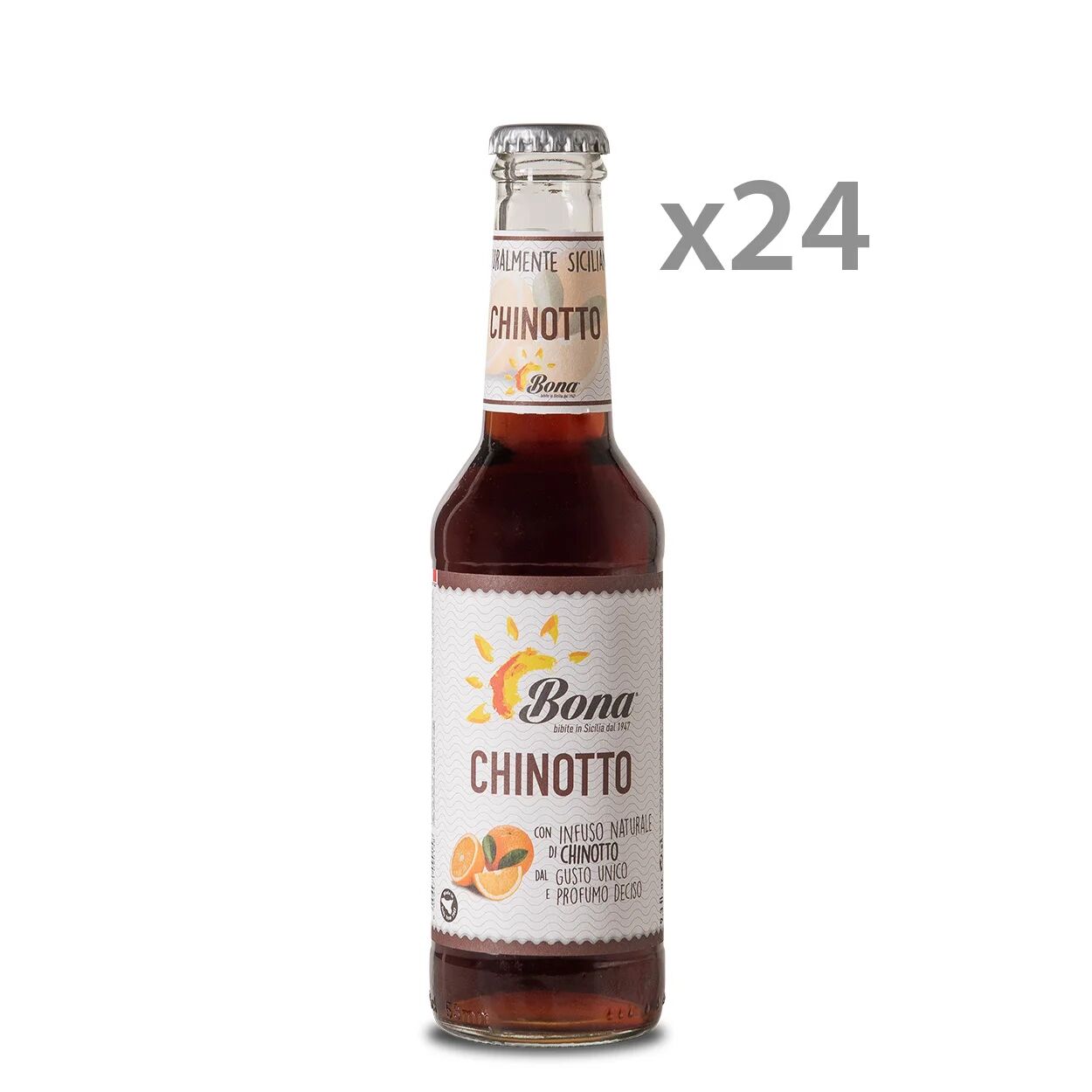Bona 24 bottiglie - Chinotto 275 ml