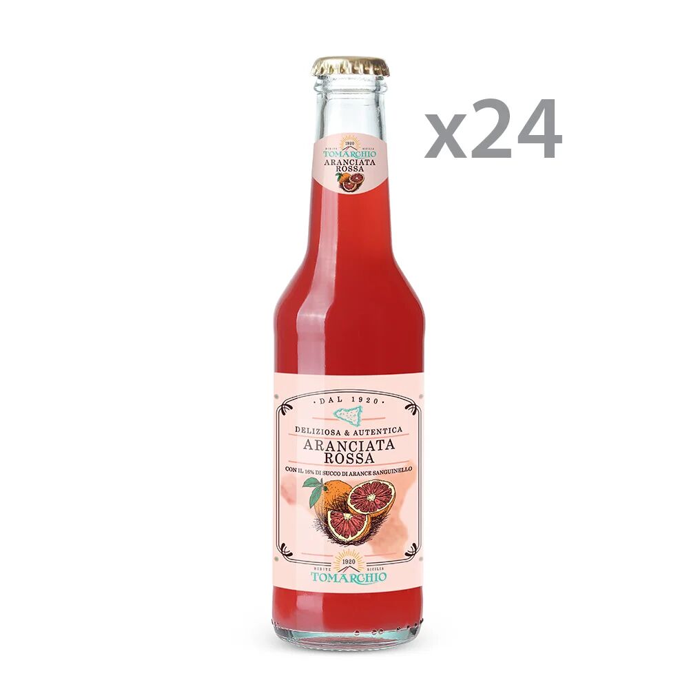 Tomarchio 6 Cluster da 4 bottiglie - Arancia Rossa 275 ml