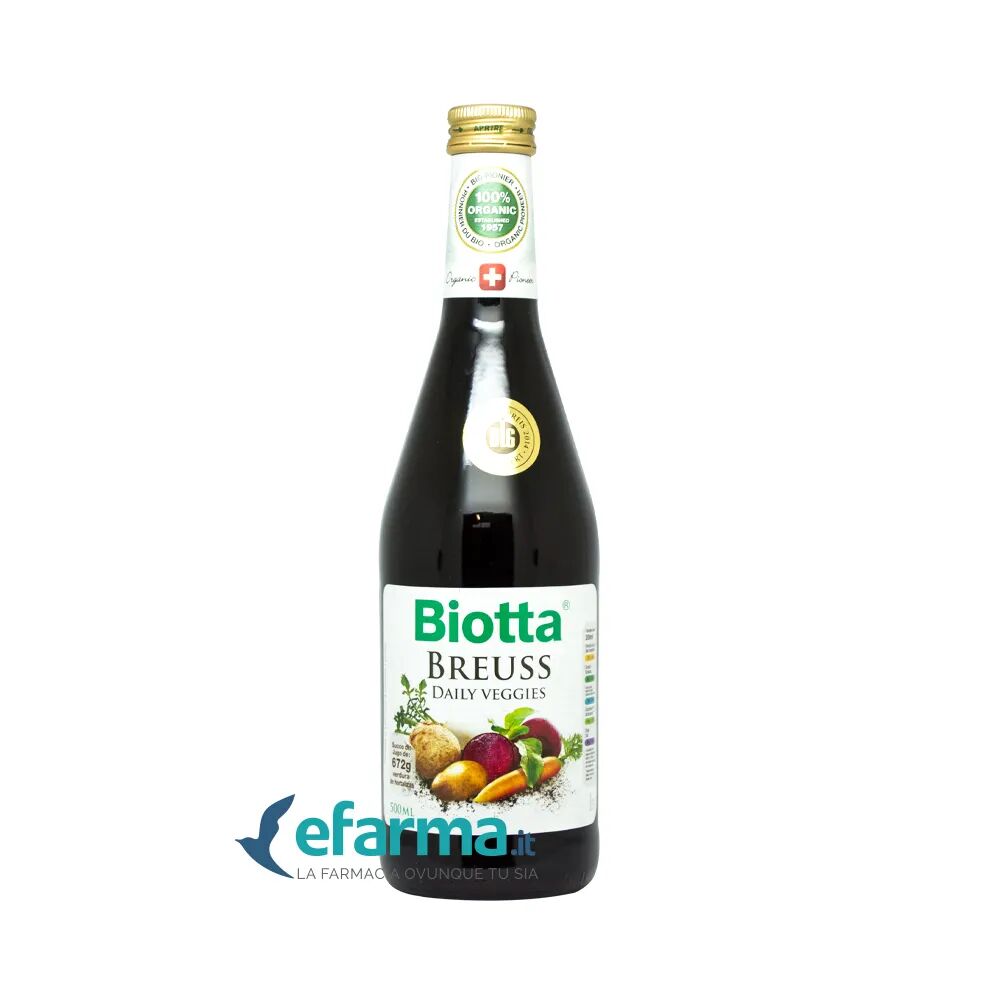 OXXIGENA Fior Di Loto Biotta Succo Di Verdure Breuss Biologico 500 ml