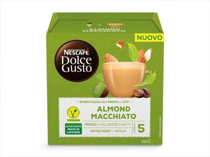 NESCAFE' DOLCE GUSTO Almond Macchiato 12 Caps-verde