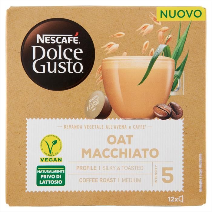 NESCAFE' DOLCE GUSTO Oat Macchiato 12 Caps