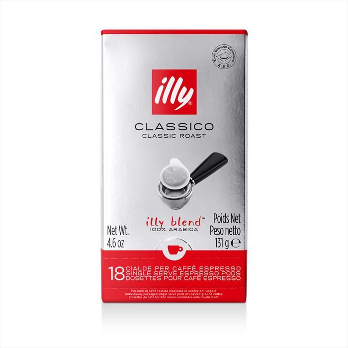 ILLY 18 Cialde Caffè Monodose E.s.e. Classico