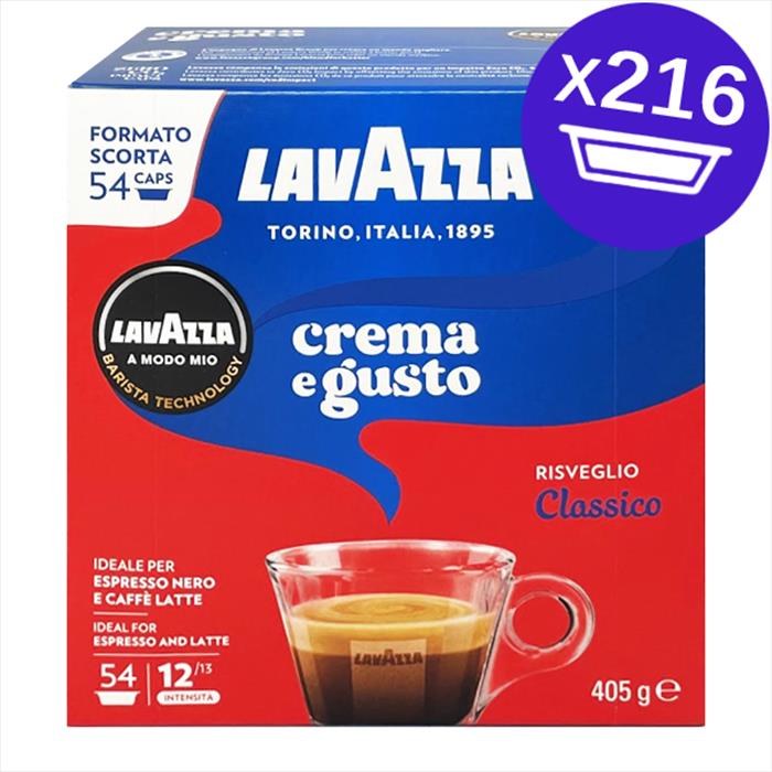 LAVAZZA Crema E Gusto A Modo Mio 216 Caps