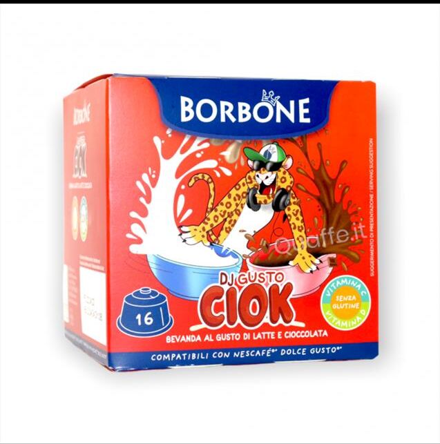 CAFFE BORBONE Ciok Al Latte Nescafé Dolce Gusto 16 Caps