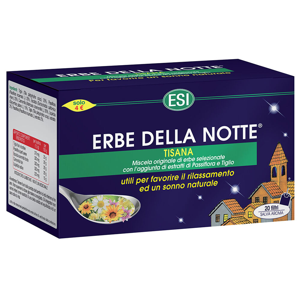 Esi Erbe della Notte Tisana (20 filtri)