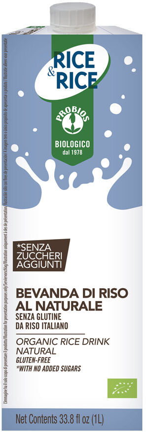 PROBIOS Rice & Rice - Drink Bevanda Di Riso Al Naturale 1000ml