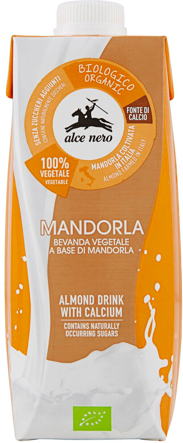 ALCE NERO Bevanda Vegetale A Base Di Mandorla 500 Ml