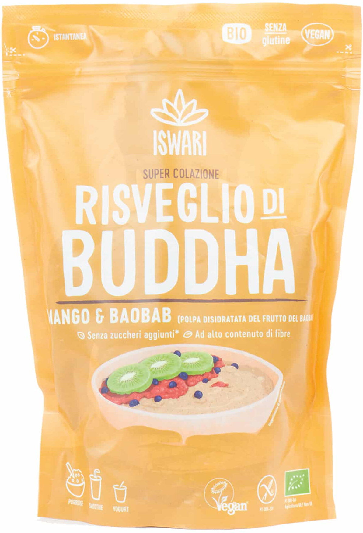 ISWARI Risveglio Di Buddha Mango & Baobab 360 Grammi