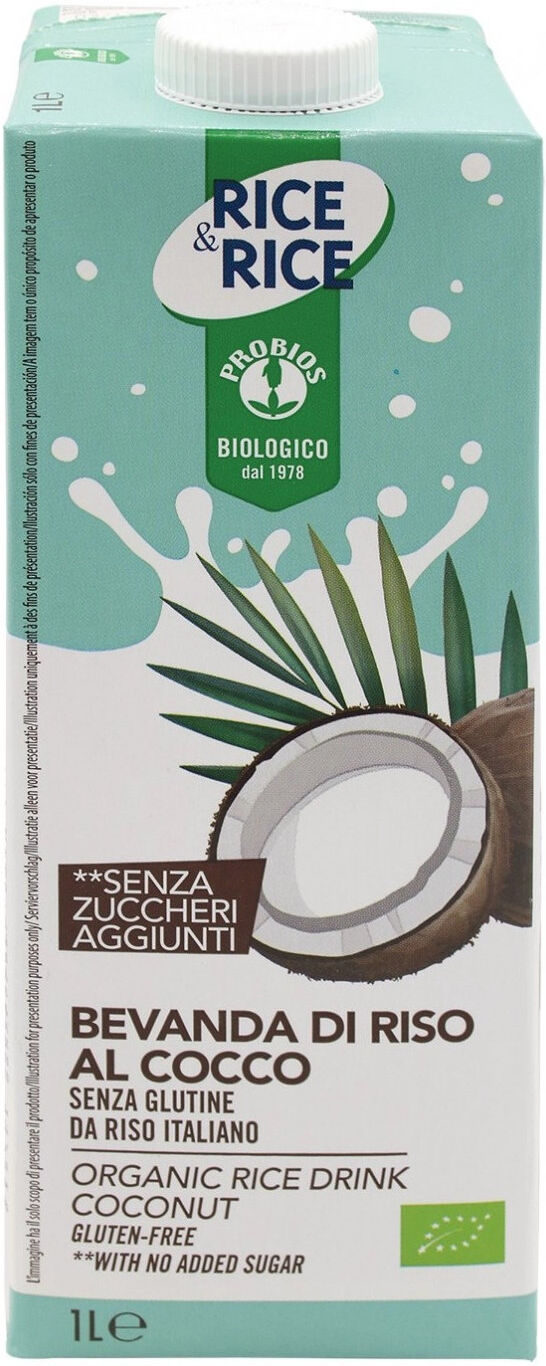 PROBIOS Rice & Rice - Drink Bevanda Di Riso Al Cocco 1000ml