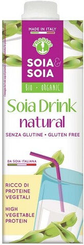 PROBIOS Soia & Soia - Soia Drink Bevanda Di Soia Al Naturale 1000ml