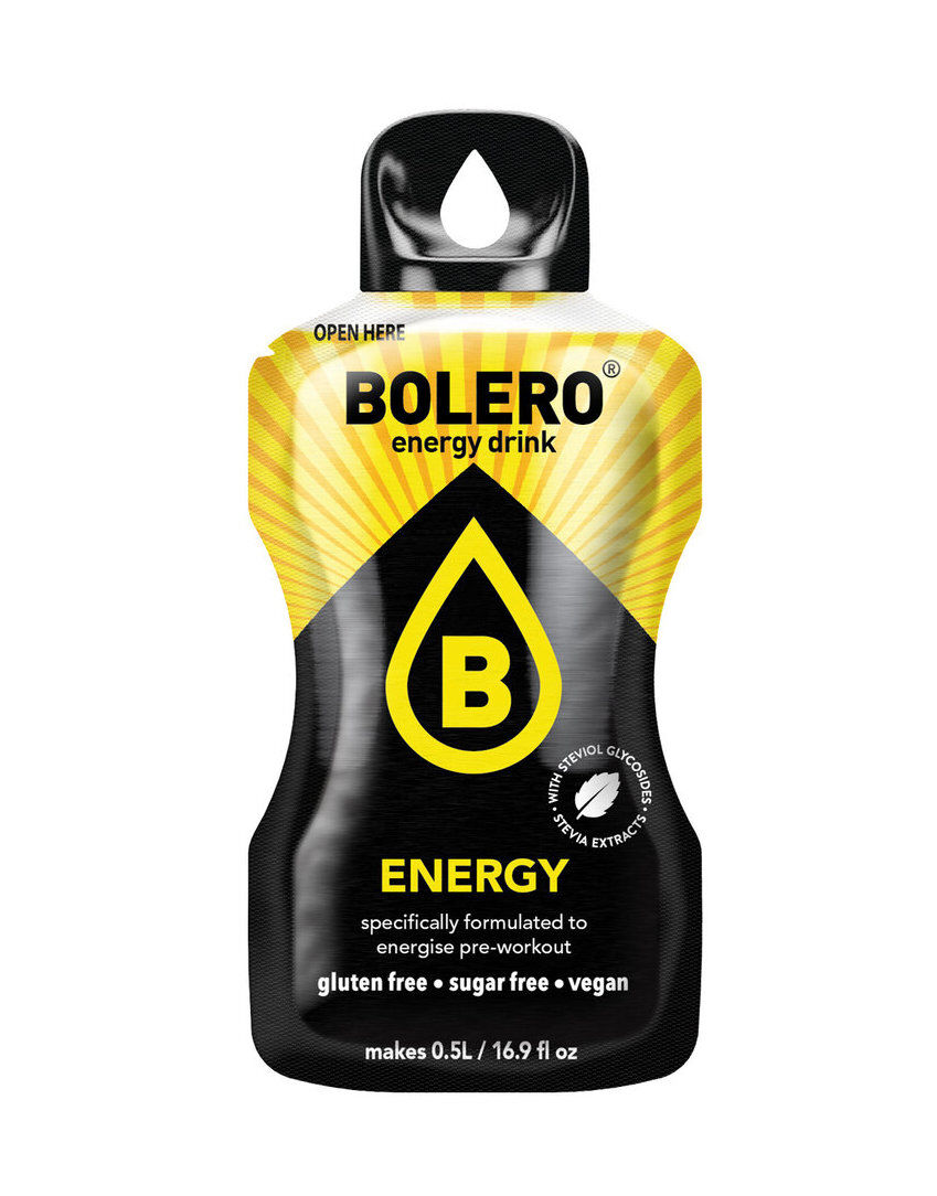 BOLERO Drinks Energy 6 Bustine Da 10 G