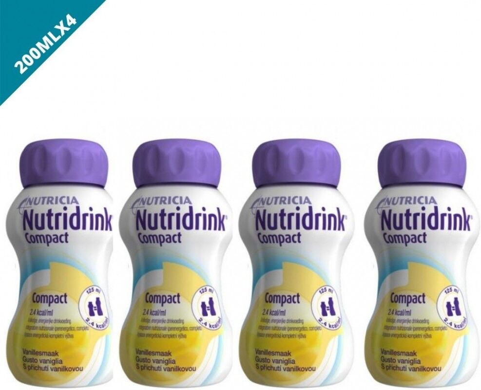 Nutricia Nutridrink Integratore Nutrizionale Vaniglia 4x125ml