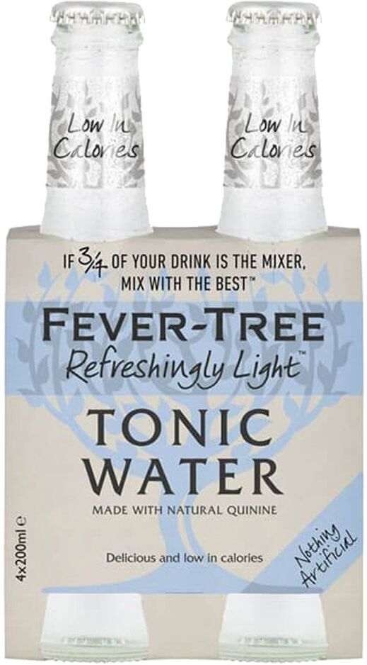 Fever-Tree Tonic Water “refreshingly Light”