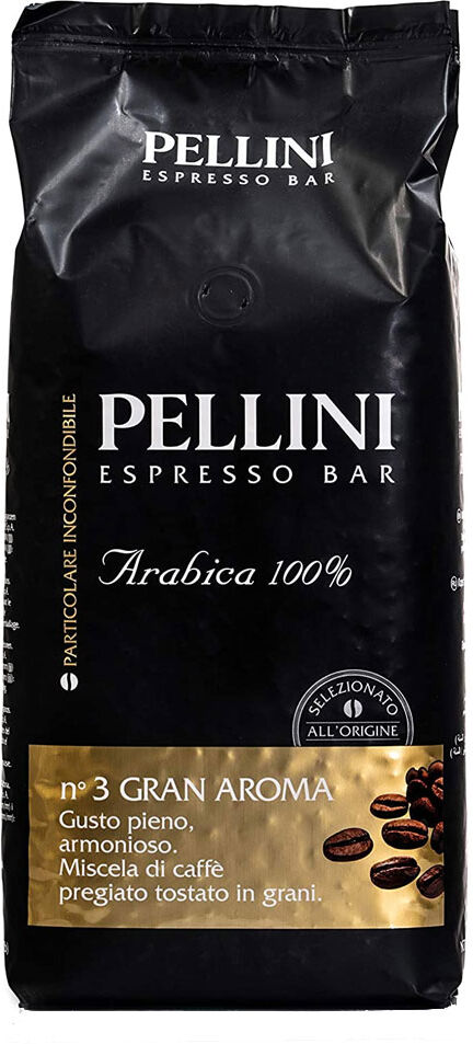 Pellini Espresso Bar No 3 Gran Aroma - koffiebonen - 1 kilo