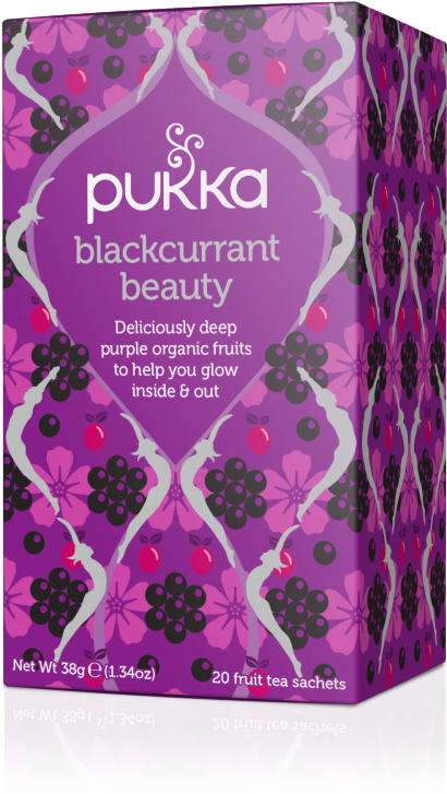 Pukka Blackcurrant Beauty Tea Eco 20 sachets Thee