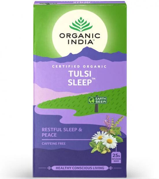 Naturens apotek Organic India tulsi sleep 25 poser