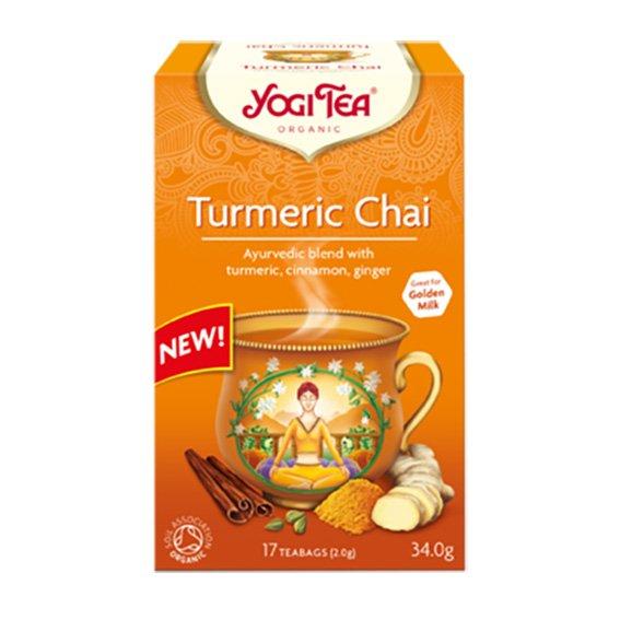 Yogi tea turmeric chai 17 poser