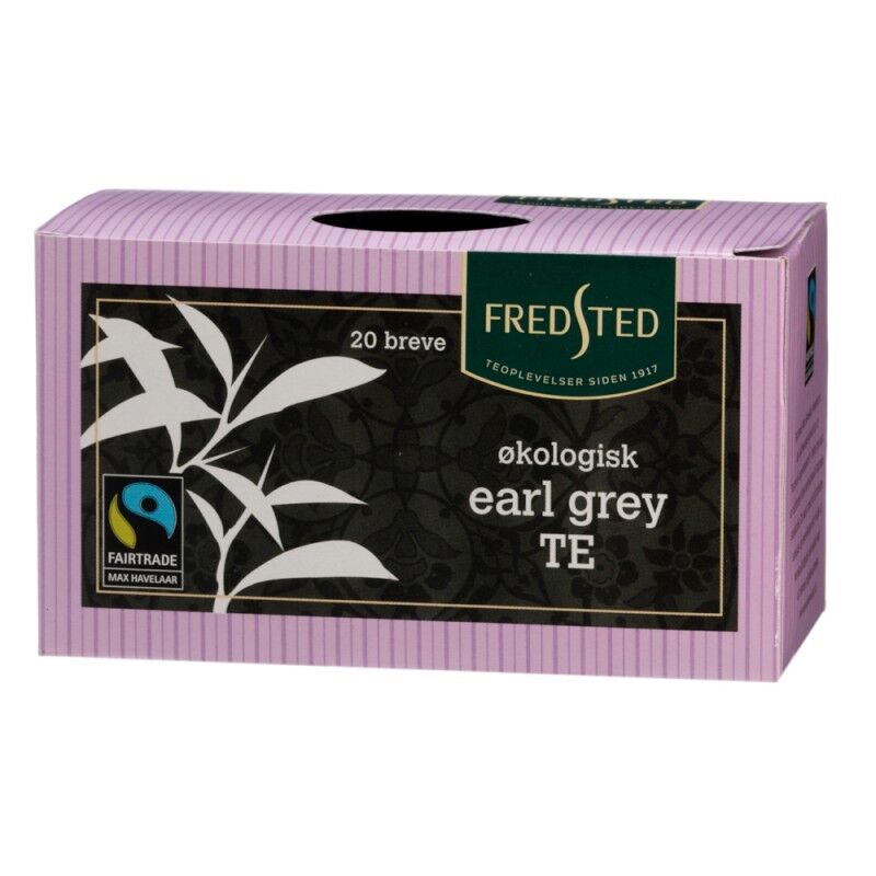 Fredsted Organic Black Tea Earl Grey 20 sachets Te