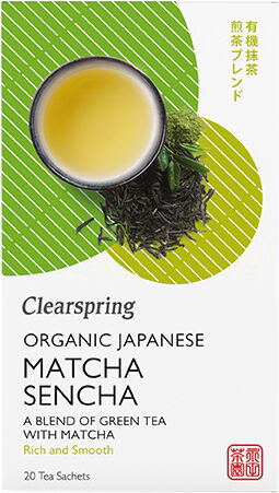 Clearspring Grøn Te M. Matcha Ø - 20 Poser