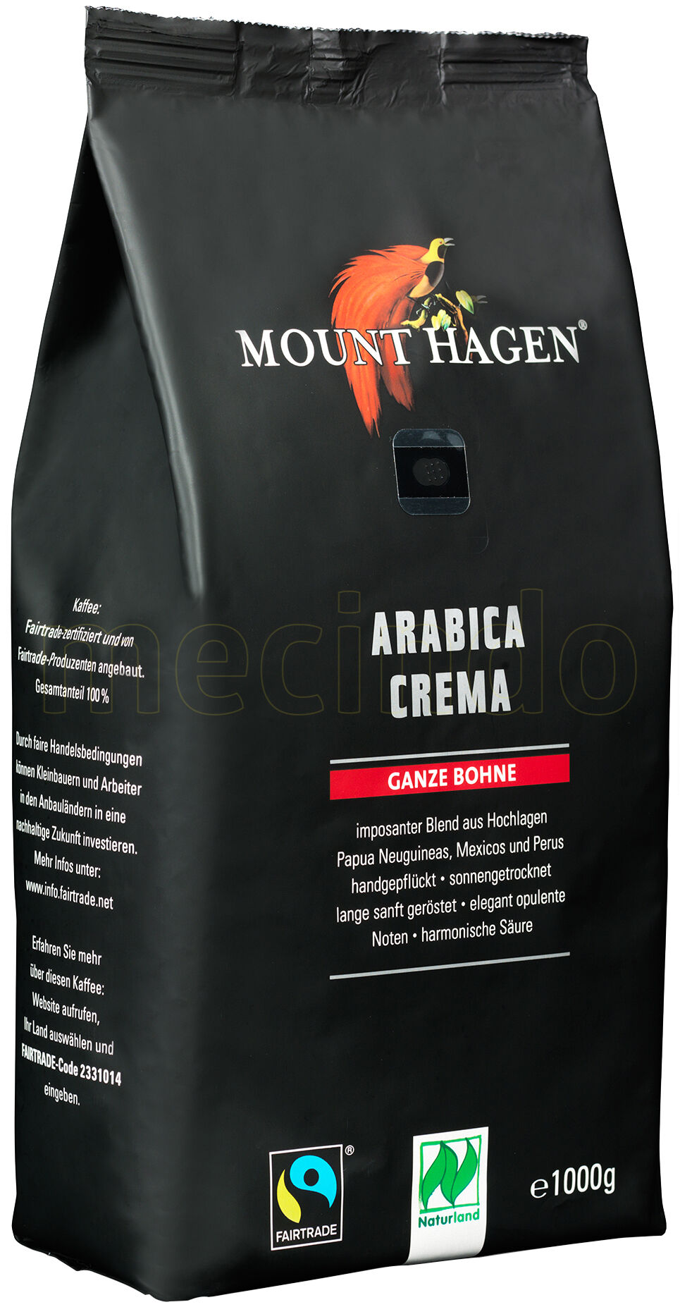 Mount Hagen Arabica Creme Ø - 1 Kg