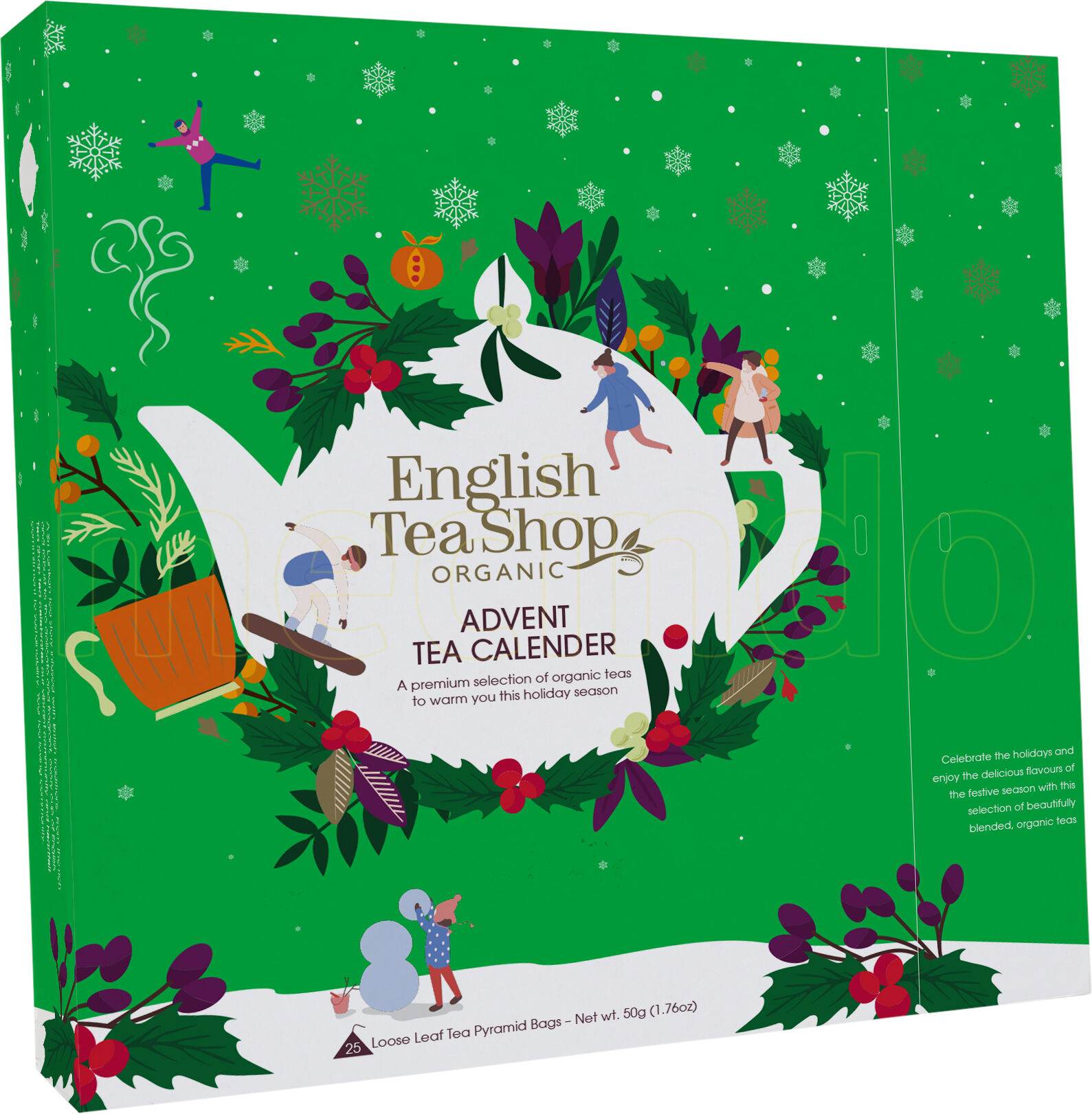 English Tea Shop Julekalender Ø m. 25 Tebreve - 1 Pakker